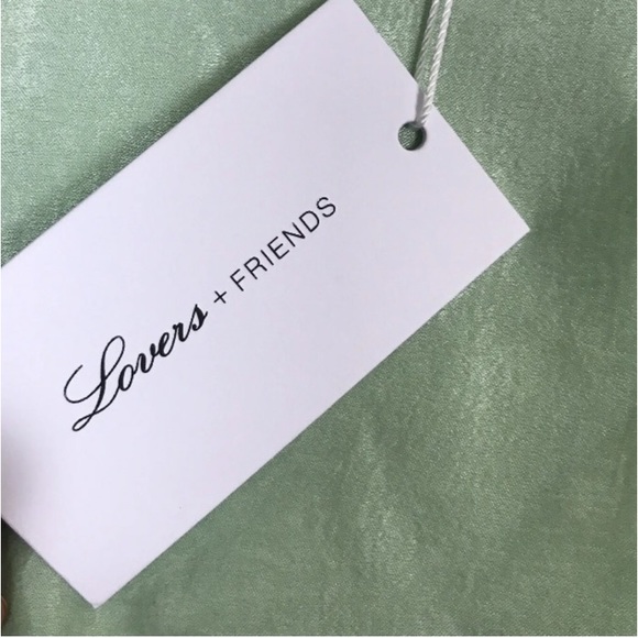 Lovers + Friends Mint Green Strapless Popover Dress - Picture 8 of 12